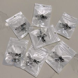 New/Unworn Bridesmaid Earrings x7